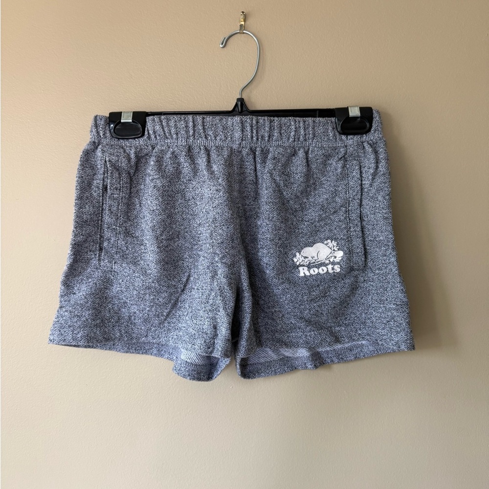 Roots Women's Athletic Heather Gray Shorts